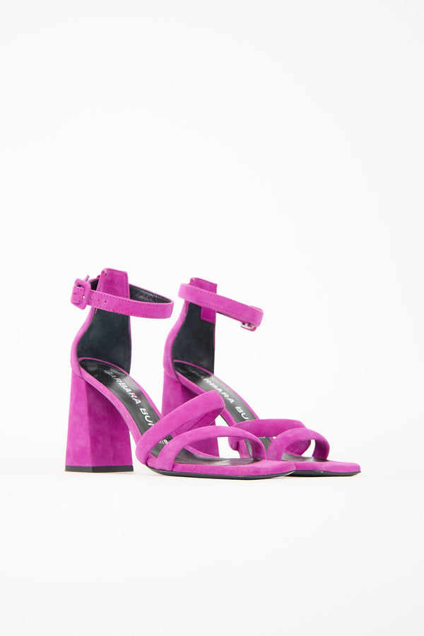 Suede Sandal