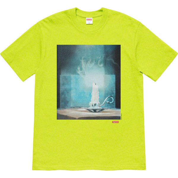 SUPREME  TEE BRIGHT GREEN
