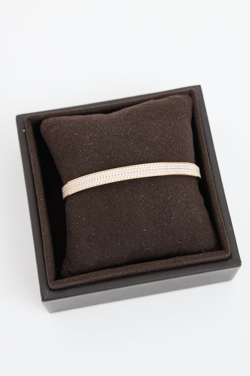 18K Rose Gold Kelly Large Diamond Bracelet