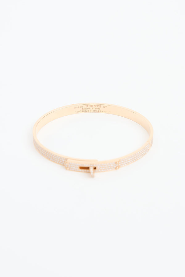 18K Rose Gold Kelly Large Diamond Bracelet