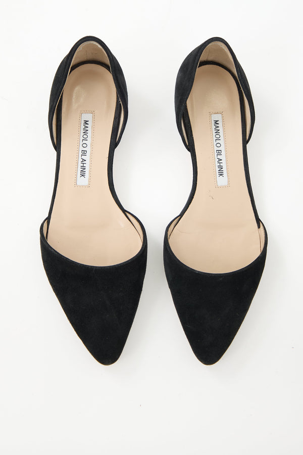 Suede Soussa D'Orsay Flat
