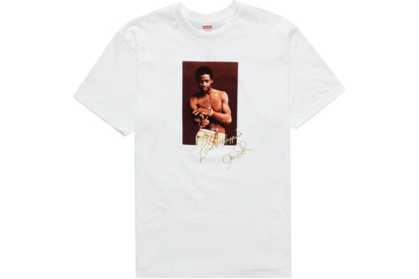 SUPREME AL GREEN TEE WHITE